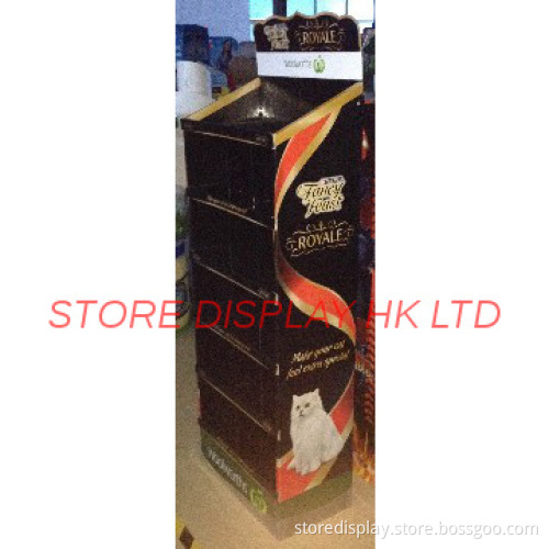 Cardboard Display Stand For Cosmetic